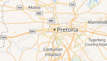 Pretoria - szczegółowa mapa Google