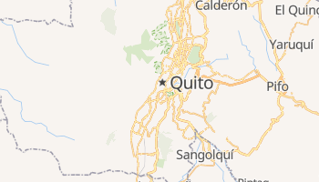 Quito - szczegółowa mapa Google