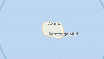 Rarotonga - szczegółowa mapa Google