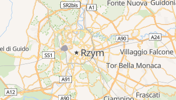 Rzym - szczegółowa mapa Google