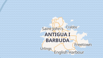 Saint John's (Antigua) - szczegółowa mapa Google