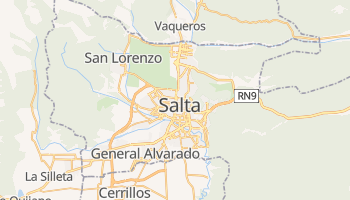 Salta - szczegółowa mapa Google