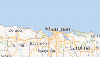 San Juan - szczegółowa mapa Google