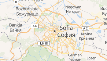 Sofia - szczegółowa mapa Google
