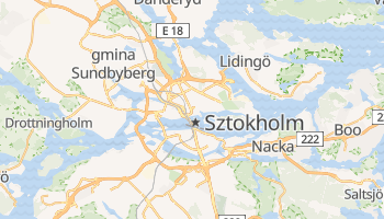 Sztokholm - szczegółowa mapa Google
