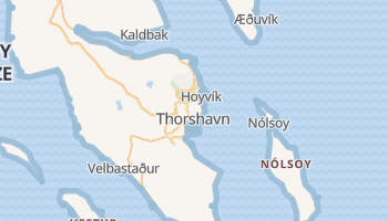 Tórshavn - szczegółowa mapa Google