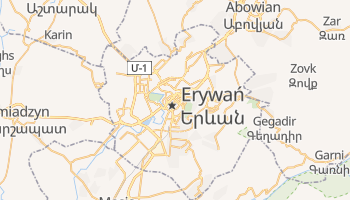 Erewan - szczegółowa mapa Google