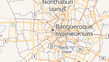 Mapa online de Banguecoque para viajantes