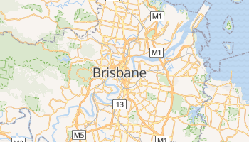 Mapa online de Brisbane para viajantes