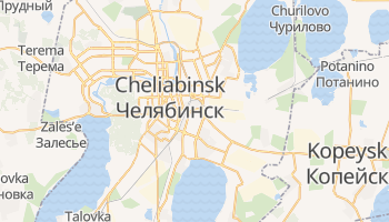 Mapa online de Chelyabinsk para viajantes