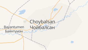 Mapa online de Choibalsan para viajantes