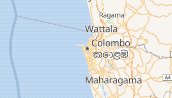 Mapa online de Colombo para viajantes