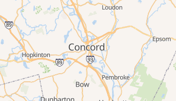 Mapa online de Concord para viajantes
