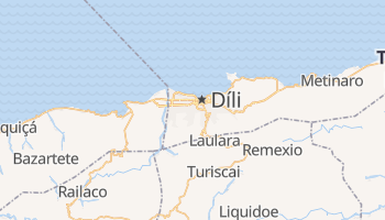 Mapa online de Díli para viajantes