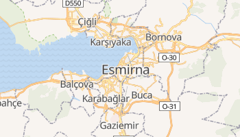 Mapa online de Esmirna para viajantes