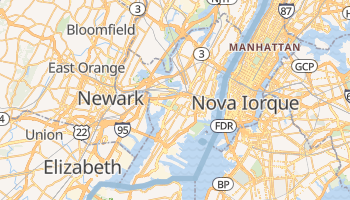 Mapa online de Jersey City para viajantes