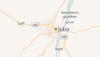 Mapa online de Juba para viajantes