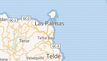 Mapa online de Las Palmas para viajantes