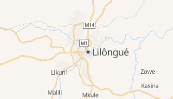 Mapa online de Lilongwe para viajantes