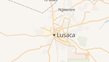 Mapa online de Lusaka para viajantes