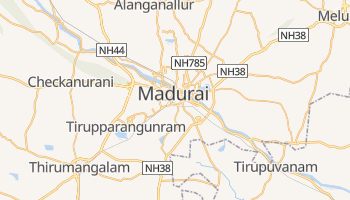 Mapa online de Madurai para viajantes