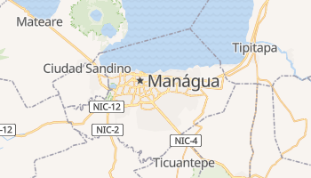 Mapa online de Manágua para viajantes