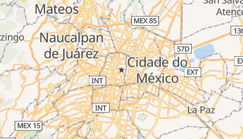 Mapa online de Cidade do México para viajantes