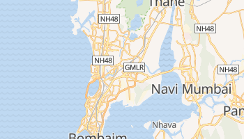 Mapa online de Mumbai para viajantes