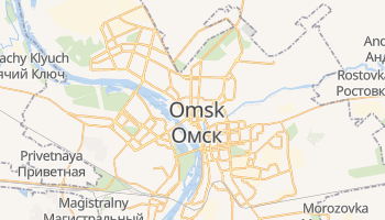 Mapa online de Omsk para viajantes