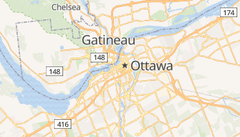 Mapa online de Ottawa para viajantes