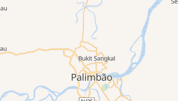Mapa online de Palembang para viajantes
