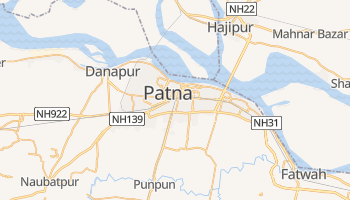 Mapa online de Patna para viajantes