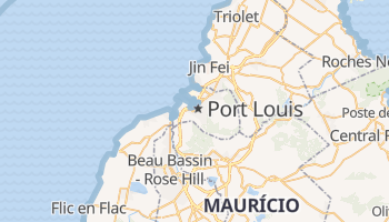 Mapa online de Port Louis para viajantes