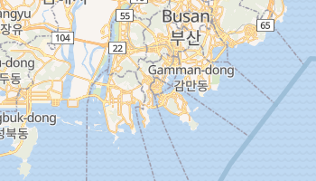 Mapa online de Busan para viajantes