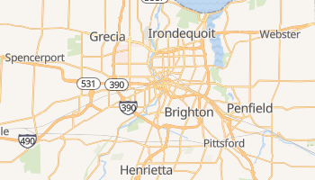 Mapa online de Rochester para viajantes