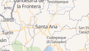 Mapa online de Santa Ana para viajantes