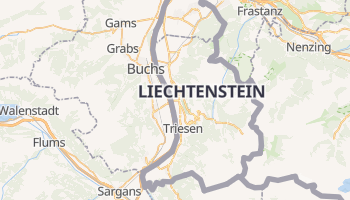 Mapa online de Vaduz para viajantes
