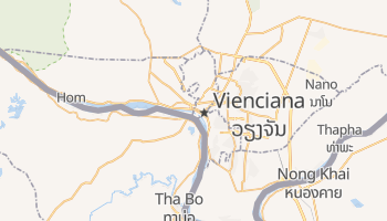 Mapa online de Vientiane para viajantes
