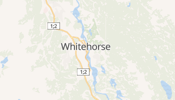 Mapa online de Whitehorse para viajantes