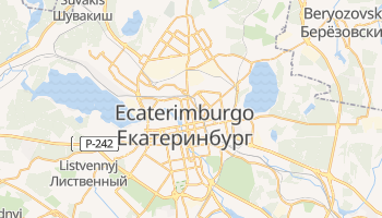 Mapa online de Yekaterinburg para viajantes