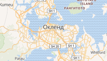 Окленд - детальная карта
