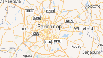 Бангалор - детальная карта
