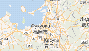 Фукуока - детальная карта