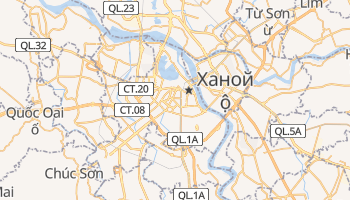 Ханой - детальная карта