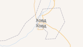 Кобдо - детальная карта