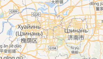 Цзинан - детальная карта