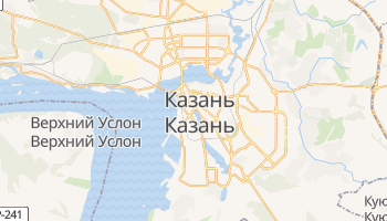 Казань - детальная карта