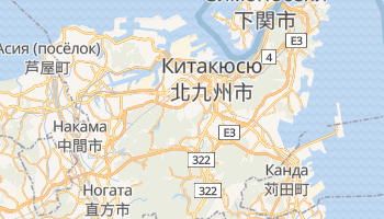 Китакюсю - детальная карта