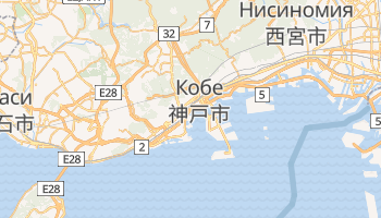 Кобе - детальная карта