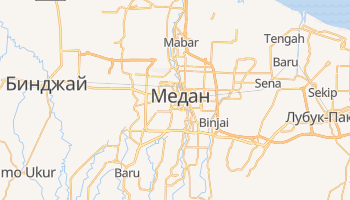 Медан - детальная карта